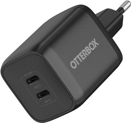 OtterBox OB Std EU Wall Charger 65W GaN USB-C 45W+20W PD black ProPack (78-81460)