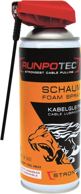 RUNPOTEC 20522 20522 Kabelgleitmittel Schaum 400 ml (20522)