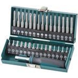 Wolfcraft Bit-Set 31teilig 1386000 Kreuzschlitz Phillips, Innen-Vierkant (Rob...