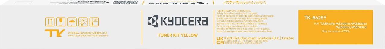 Kyocera 1T0C2KANL1 TK8625Y TA Toner (1T0C2KANL1)