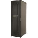 Ekivalan 19" Netzwerkschrank Eco, BEEA Serie, 26 HE, 600 x 1000 mm, schwarz (BEEA26U60100BL662)