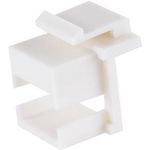 shiverpeaks ®-BASIC-S--Keystone Leeradapter, rechteck, weiß, 10 Stück (BS08-10123)
