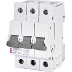 ETI 001901336 - Leitungsschutzschalter ETIMAT P10 3p C63 (Auslösecharakteristik C | 415V | 50/60Hz | 3-polig) (001901336)