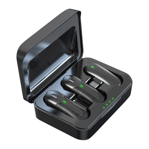 Technaxx TX-301 Mini-Mikrofonset Schwarz