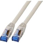 EFB-Elektronik RJ45 Patchkabel Cat.6A S/FTP TPECat.7 Rohkabel superflex grau 15m Hersteller: EFB Elektronik (K5525FGR.15)