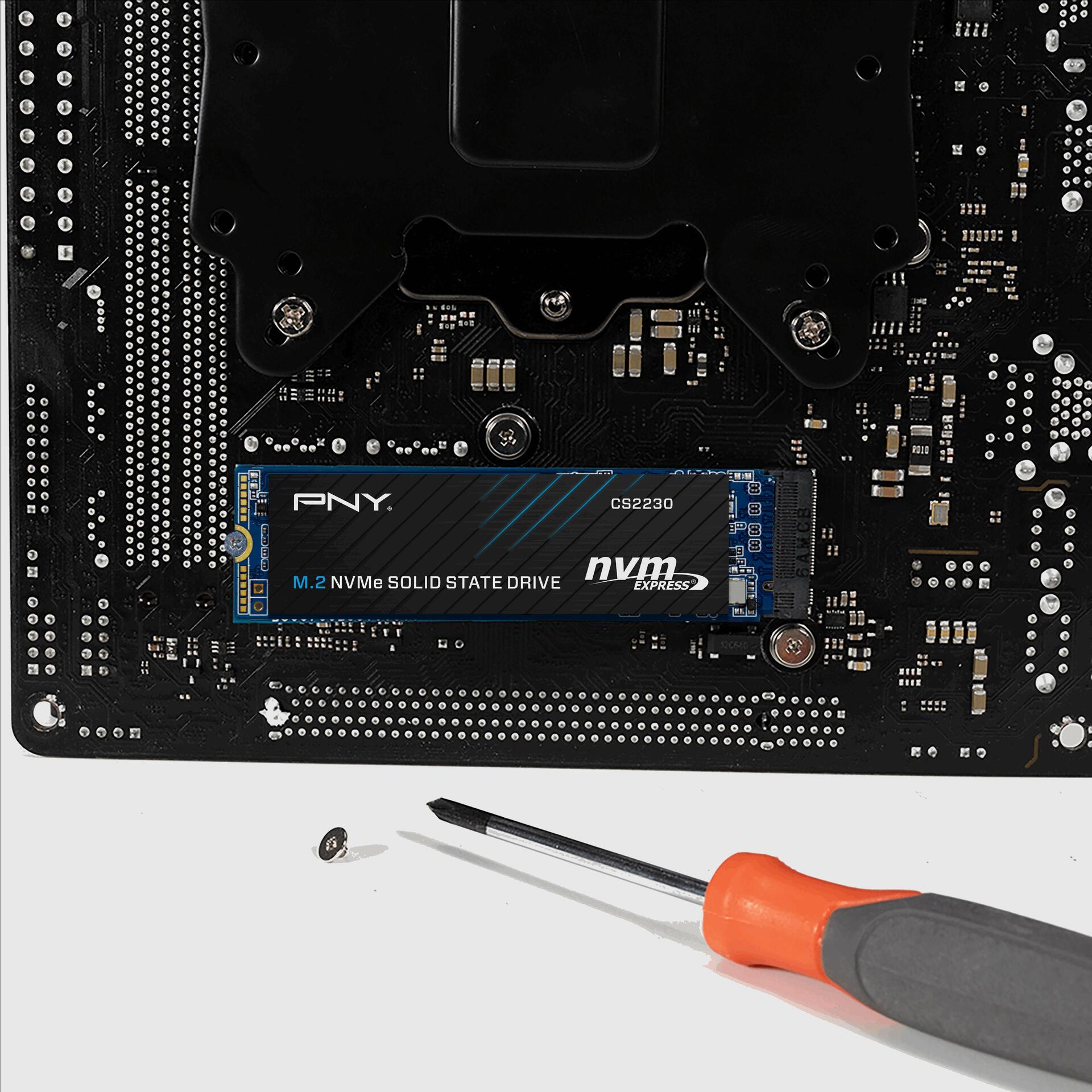PNY CS2230 M.2 500 GB PCI Express 3.0 3D NAND NVMe (M280CS2230-500-RB)