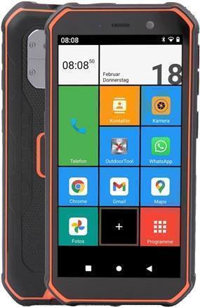 Olympia TREK 14 cm (5.5" ) Dual-SIM Android 10.0 4G USB Typ-C 3 GB 32 GB 5000 mAh Schwarz