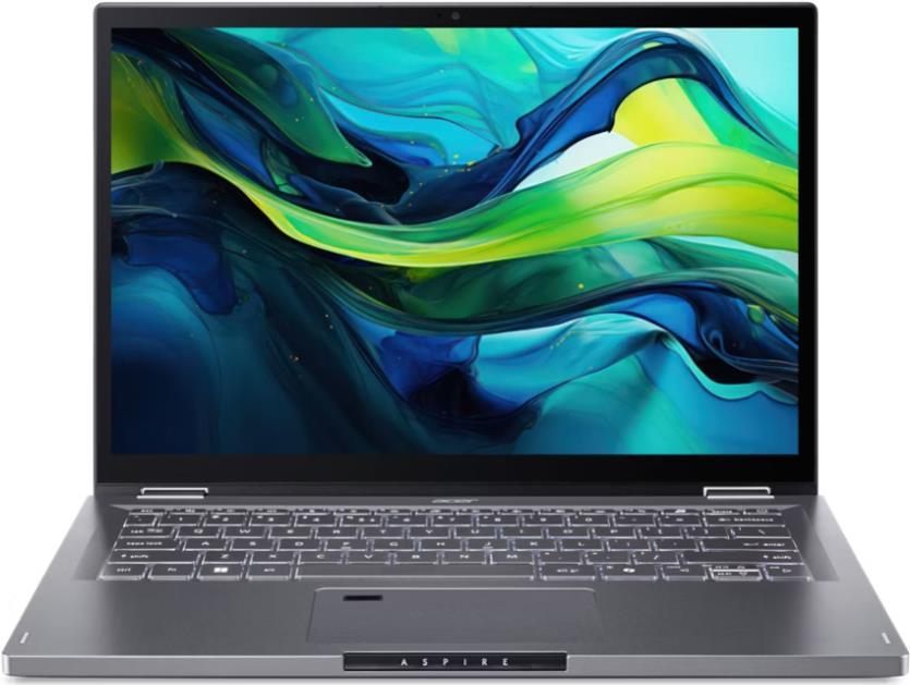 Acer Aspire ASP14-51MTN-50X6 Intel® Core™ i5 120U Hybrid (2-in-1) 35,6 cm (14") Touchscreen WUXGA 16 GB 512 GB SSD Wi-Fi 6 (802.11ax) Windows 11 Home Grau (NX.KRUEG.002)