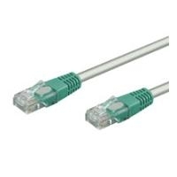 Wentronic Goobay CAT 5e Crossover-Patchkabel, U/UTP, Grau, Grün, Grau-Grün, 0.5 m - CCA Kupfergemisch (68860)