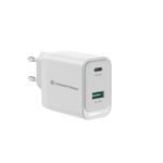 Conceptronic ALTHEA20W45 2-Port 45W GaN USB-PD-Ladegerät weiß