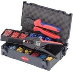 Knipex 97 90 22 Crimp-Sortiment für Kabelverbinder 97 90 22 285tlg. Geeignet für Isolierte Kabelschuhe und Verbi (97 90 22)
