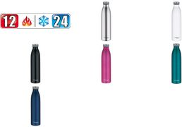 THERMOS Isolier-Trinkflasche TC Bottle, 0,75 L, saphir blue matte Optik, doppelwandiger Edelstahl, frei von BPA, - 1 Stück (4067.259.075)