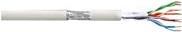 LogiLink EconLine - Bulkkabel - 100 m - SFTP, PiMF - CAT 6 - robust - Grau