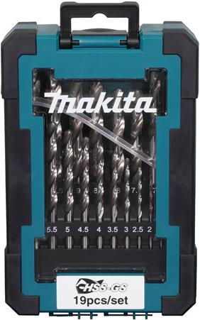 Makita D-78352 Metallbohrer-Set HSS-GS Durchmesser 1.00 (D-78352)