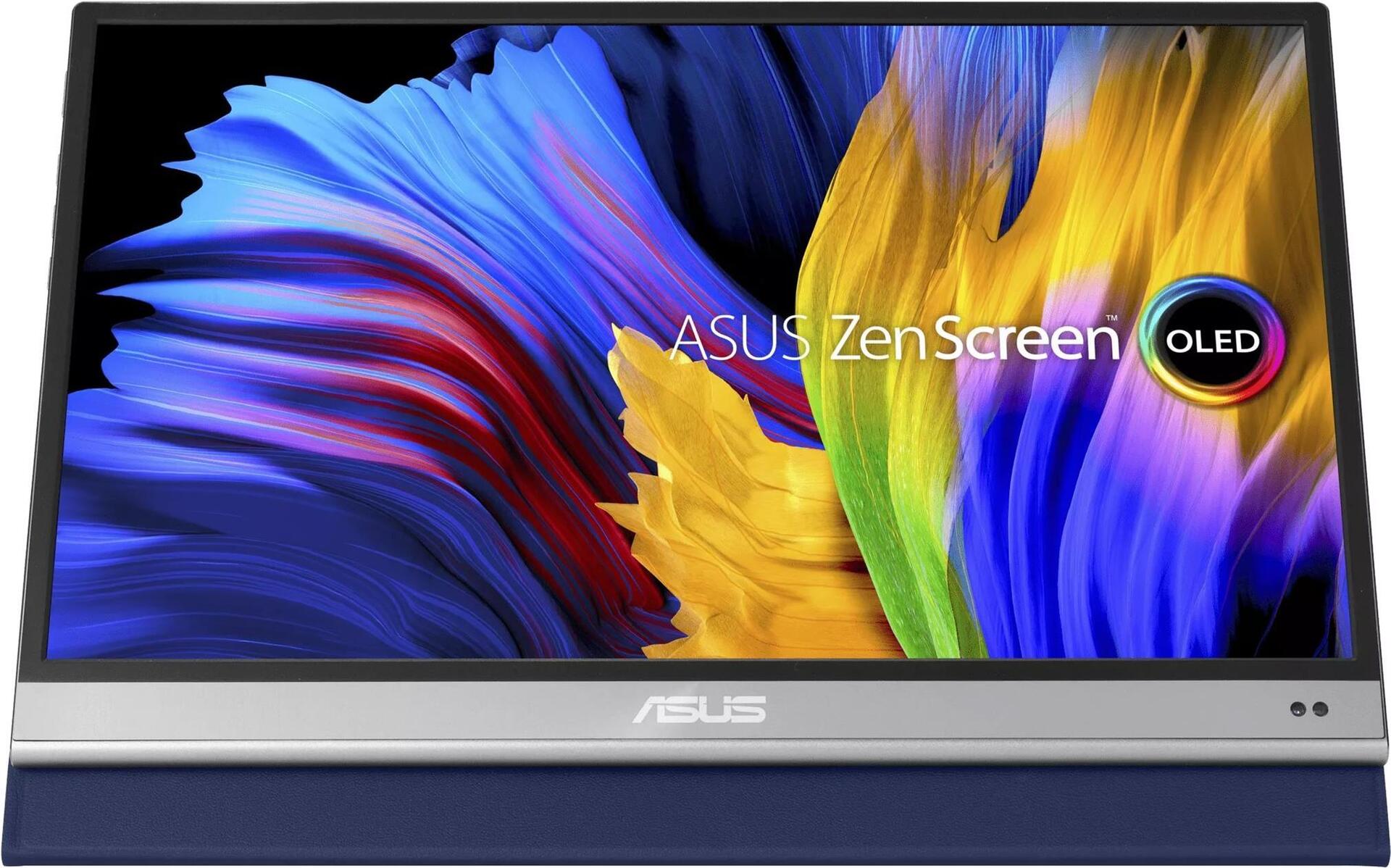 ASUS ZenScreen OLED MQ13AH Tragbarer Monitor 13.3" Full HD Schwarz