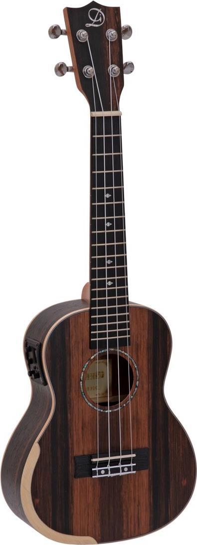 DIMAVERY UK-800 Concert Ukulele, Ebony (26255856)