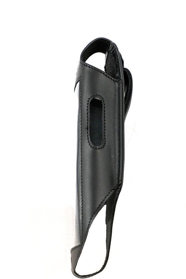 SORYT S5 Stahl Ledertasche Holster Schwarz