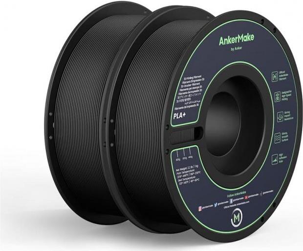 PLA+ AnkerMake 1.75mm 2kg Filament Schwarz (V6110111)