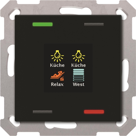 MDT KNX Taster Smart 55 4-fach Farbdi BE-TAS550406.01 (BE-TAS550406.01)