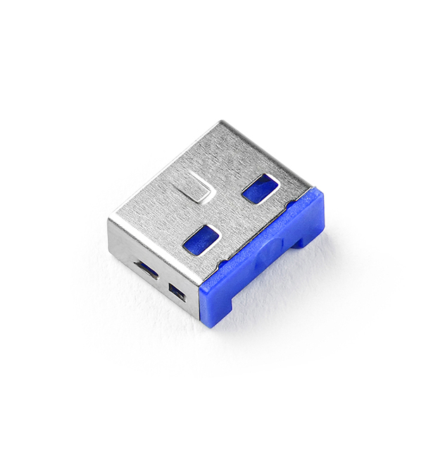 SmartKeeper UL03PKDB USB-A Schnittstellenblockierung Blau 6 Stück + Schlüssel