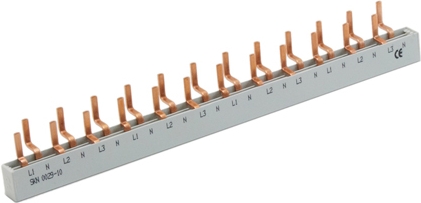 ETI 002921154 - Isolierte Sammelschiene SKN0029/10 3P für ETIMAT 1N,KZS 1M (002921154)