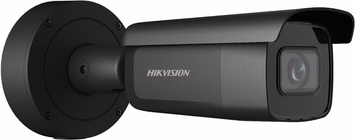 Hikvision DS-2CD2686G2-IZS(2.8-12mm)(C) IP-Kamera 4K Tag/Nacht IR, 120 dB WDR, Audio, Alarm I/O 1/1, H.265+/H.265/H.264+/H.264/MJPEG, IP66/IK10, 12VDC/PoE, Gehäuse: schwarz (DS-2CD2686G2-IZS(2.8-12mm)(C)/BLACK)