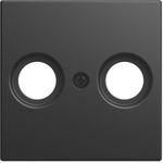 BUSCH JAEGER BJ 2531-915 Zentralscheibe für handelsübliche Antennensteckdosen (2CKA001724A4463)