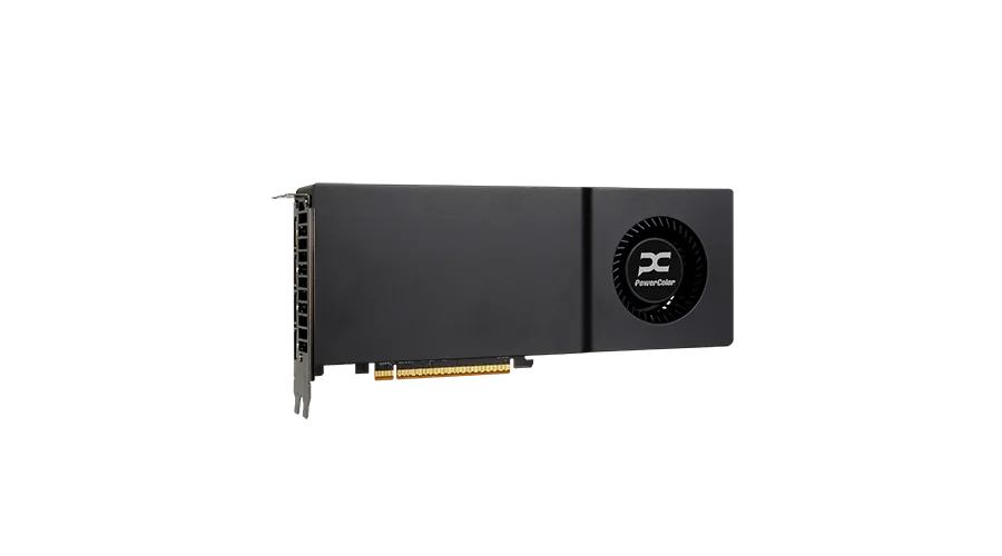 PowerColor Radeon AI PRO R9700 32 GB GDDR6 Grafikkarte PCIe 5.0 x16 Schwarz