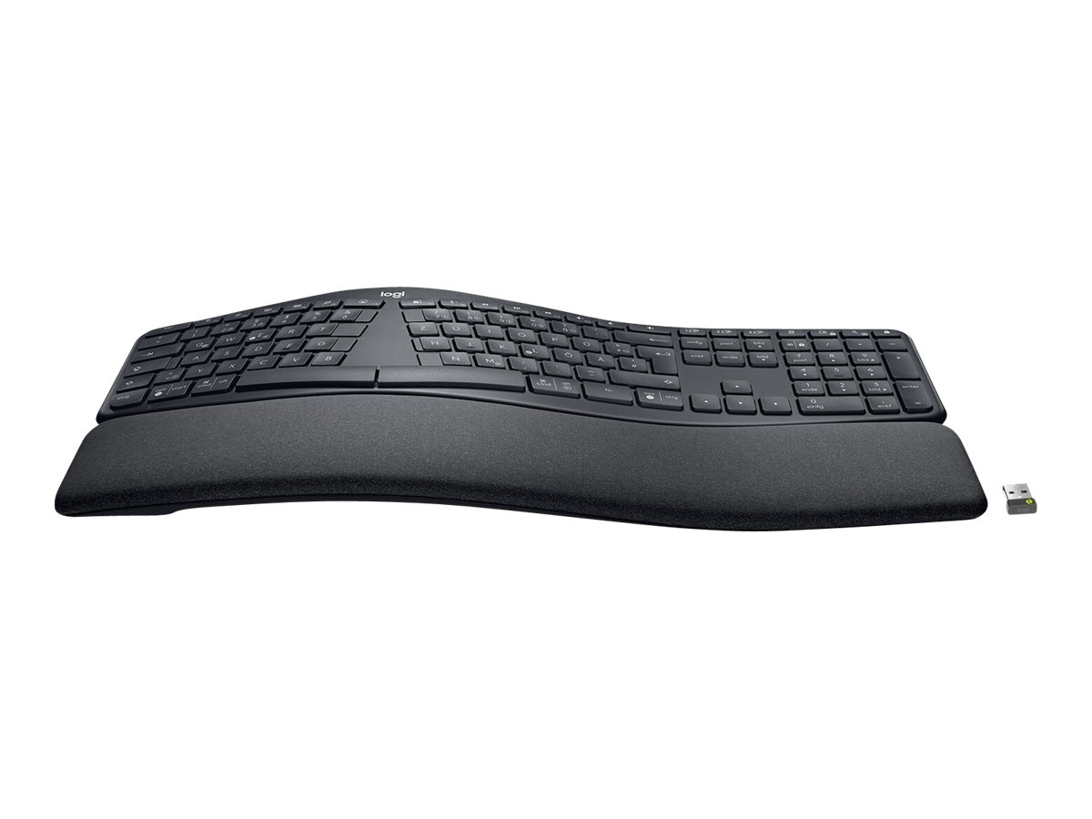 Logitech Ergo Series ERGO K860 for Business Tastatur QWERTZ Graphite