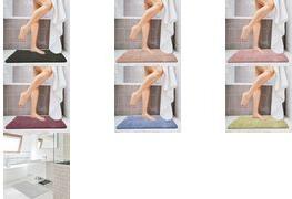 Linden Berg Badvorleger, 500 x 550 mm, Mikrofaser, blush Flor: aus 100% Polyester, Träger: aus 100% Polypropylen, - 1 Stück (1052)