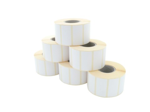 ARTDEV Etikettenrolle Thermodirekt 50 x 30 mm Kern 40 D127 mm 2300 Etiketten permanent