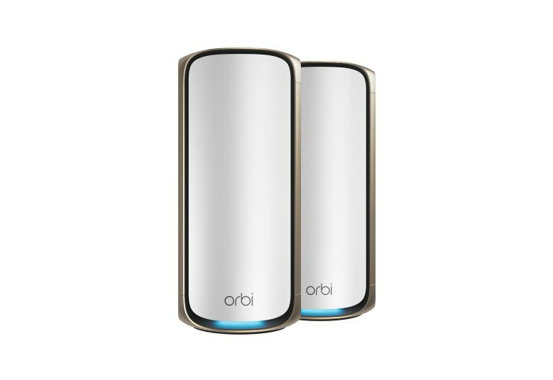 NETGEAR Orbi 970 Series RBE972S Wi-Fi 7 27 Gbps Classic White