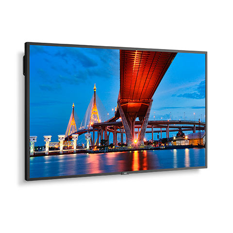 NEC MultiSync M651-2 Digital Signage Display 65" 4K UHD 500 cd/m² 24/7 Schwarz