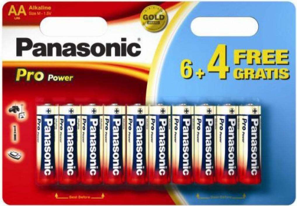 Panasonic Pro Power AA 6+4 (LR6PPG/10BW 6+4F)