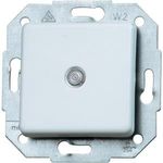 Kopp Einsatz Taster Europa Arktis-Weiß, Matt 614313060 (614313060)