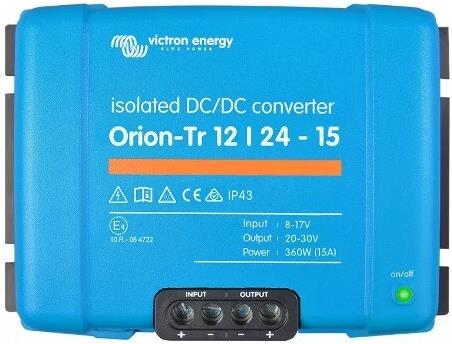 Victron Energy Orion-Tr 12/24-15A 360 W Autokonverter (ORI122441110) (ORI122441110)