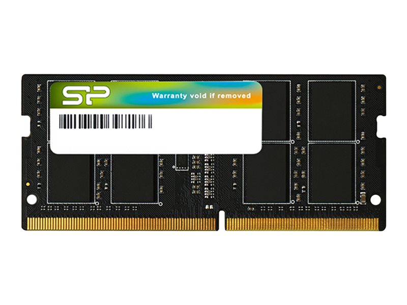 Silicon Power SP008GBSFU266X02 8 GB RAM 2666 MHz CL19 SO-DIMM Schwarz