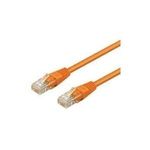 Wentronic Goobay CAT 6 Patchkabel, S/FTP (PiMF), Orange, 10 m - CCA Kupfergemisch (95486)