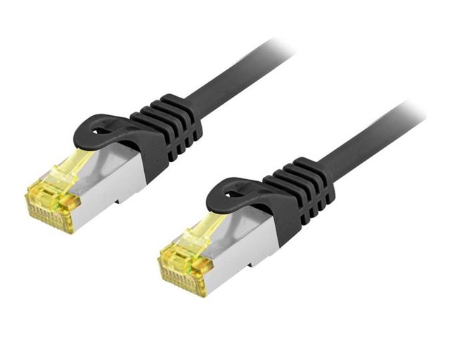 equip Patchkabel Cat 6a S/FTP 3 m RJ-45 Schwarz