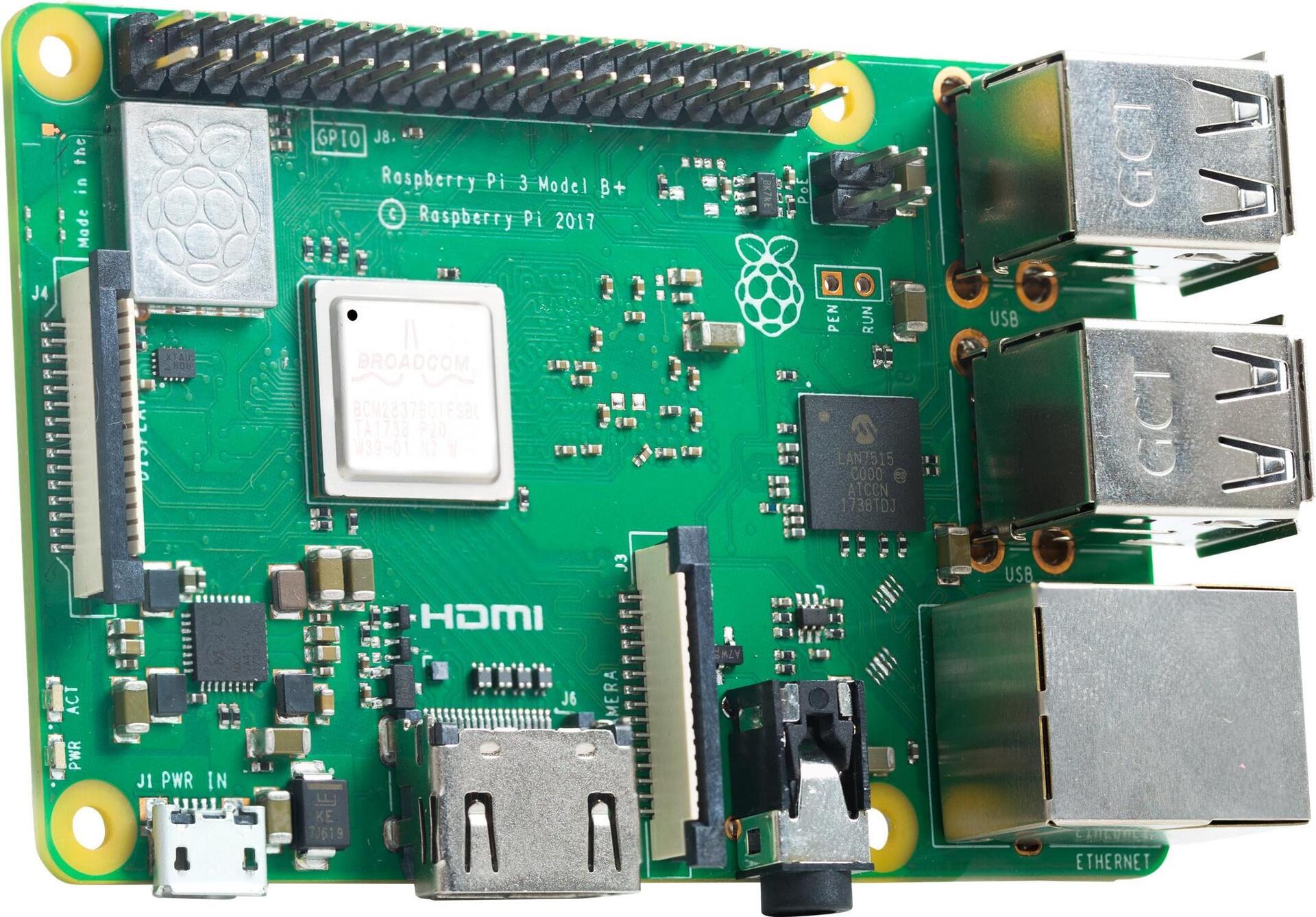 Raspberry Pi 3 Model B+ Einplatinencomputer