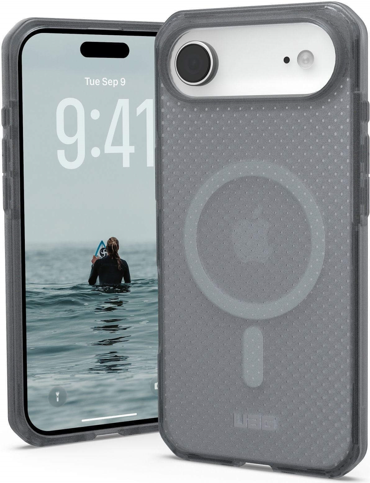 UAG Urban Armor Gear Dot MagSafe Case | Apple iPhone Air | ash (grau transparent) | 114539113131 (114539113131)