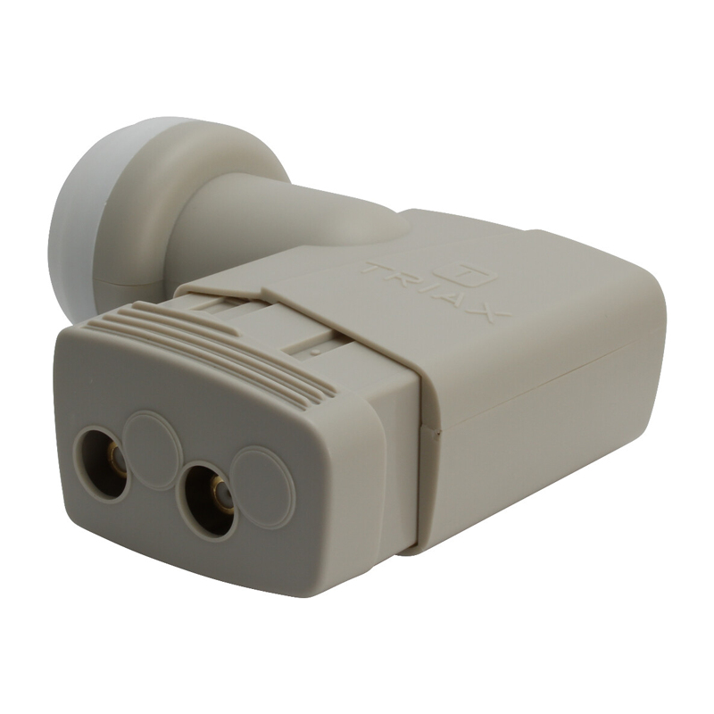 Triax TTW 200 Gold Twin-LNB 2 Ausgänge Grau, Weiß
