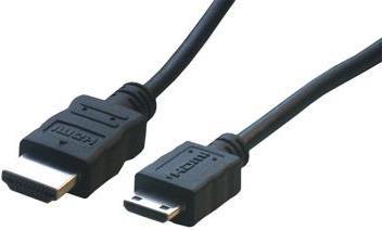 MCL MC382-2M HDMI-Kabel HDMI Typ A (Standard) HDMI Type C (Mini) Schwarz (MC382/3D-2M)