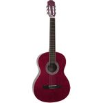 DIMAVERY AC-303 Klassikgitarre, rot (26241011)