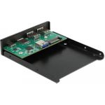 Delock Kartenleser 8,9 cm (3.5" ) (MMC, SD, miniSD, RS-MMC, TransFlash, MMCmobile, microSD, MMCmicro, SDHC, miniSDHC, microSDHC, SDXC, MMC II) (64058)