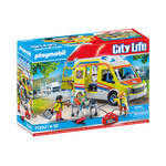 Playmobil City Life Rettungswagen mit Licht & Sound (71202)