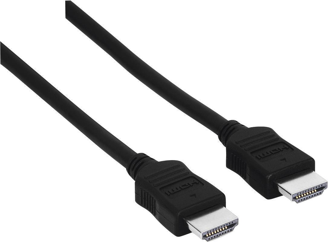 HAMA 00205244 HDMI-Kabel 5 m HDMI Typ A (Standard) Schwarz (00205244)