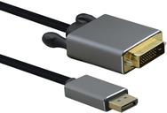 Helos PREMIUM Adapterkabel DisplayPort M zu DVI-D M 288449