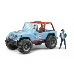 BRUDER Jeep Cross Country Racer blau mit Rennfahrer (02541)