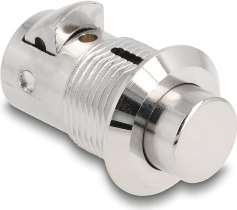 Navilock Drucktaster Verriegelung für Geräteschränke und Schubladen - 20 x 22 mm (20946)